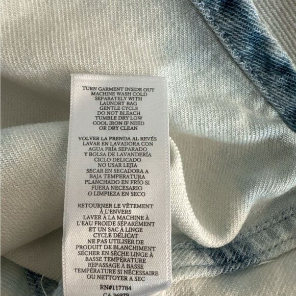 Rails Blue and White Button Down Shirt - Picture 8 of 8